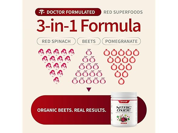 Snap Beet Root Powder Organic 30srv