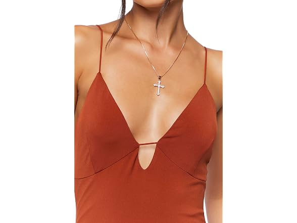 Forever 21 (S) Cami Midi Bodycon Dress