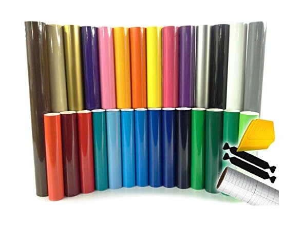 ORACAL 651 Multi-Color Vinyl Starter Kit 12 Rolls)