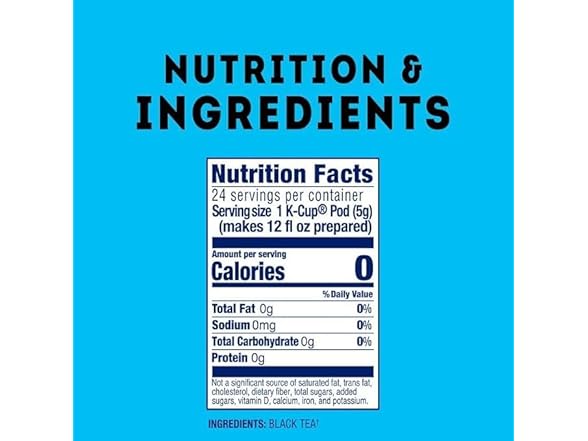 Lipton Unsweetened Black Iced Tea K-Cups 24-Pack