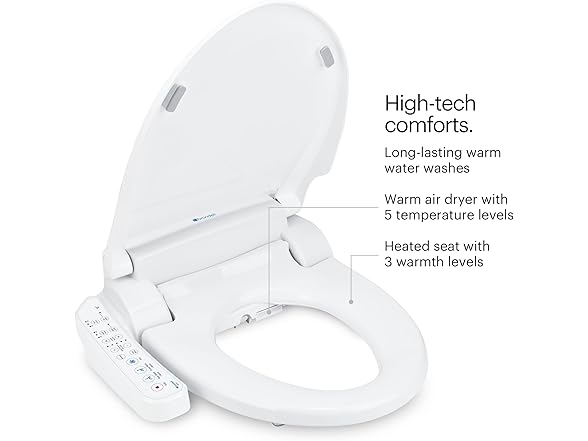 Brondell Swash SE400 Electric Bidet Toilet Seat