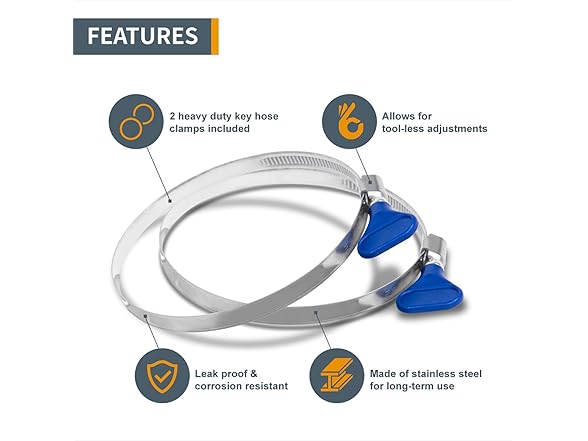Powertec PVC Dust Collection Hose