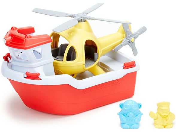 Rescue Boat & Helicopter - CB