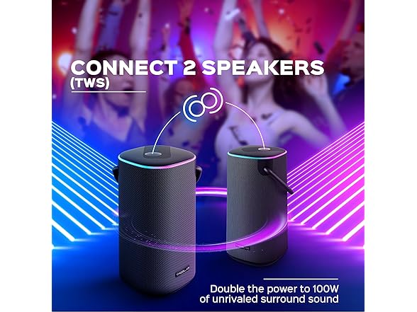 (NEW) TREBLAB Portable Bluetooth Speaker