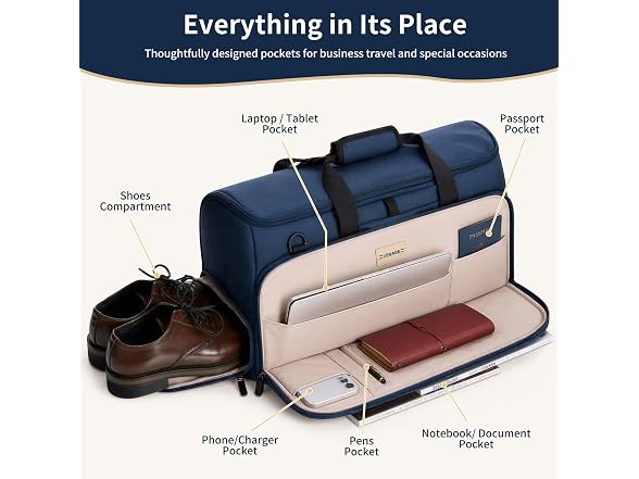 VERAGE Carry On Suit Travel Bag
