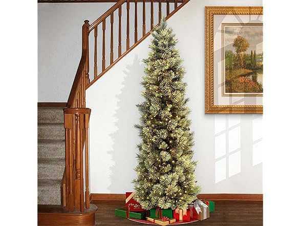 National Tree Company Pre-lit Artificial Christmas Tree, 7.5ft