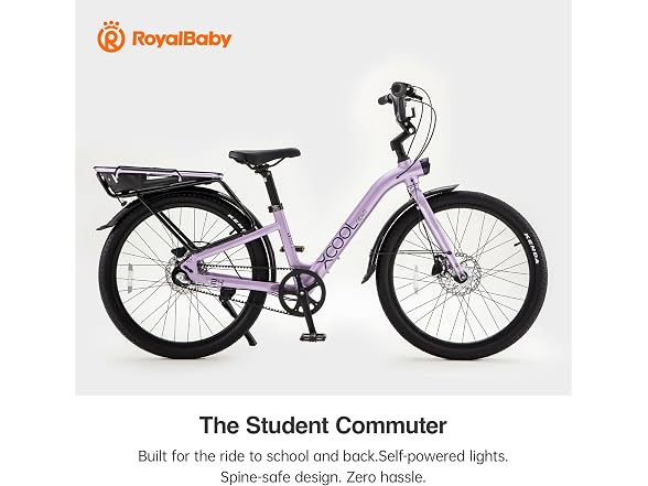 RoyalBaby 24 Inch Kids School Bike for Boys Girls