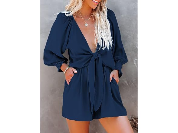 AlvaQ Women (XL) Short Jumpsuits Trendy Pants