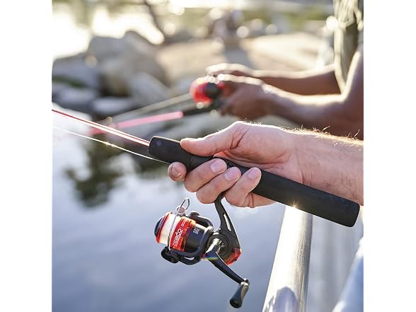 Zebco Dock Demon Spinning Reel and Fishing Rod Combo