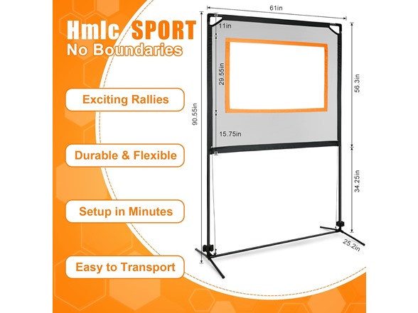 Family Paddle Game with Net