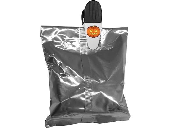 Siskiyou Jack O'lantern Mini Chip Clip Magnets, 2 pk