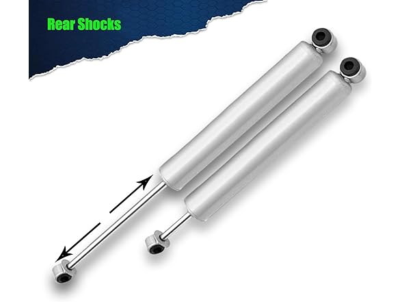N3 Series 0-3.5" Pair of Rear Shock Absorbers