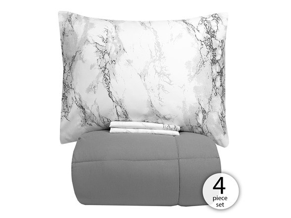 Marble Sheet & Comforter Bedding Sets
