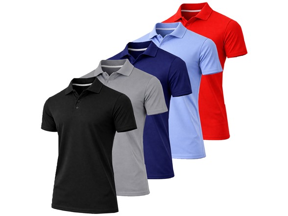 Black - Grey - Navy - Light Blue - Red