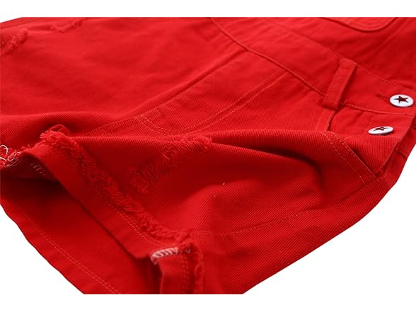 Binpaw Girls (5-6 Years) Ripped Holes Jumpsuit
