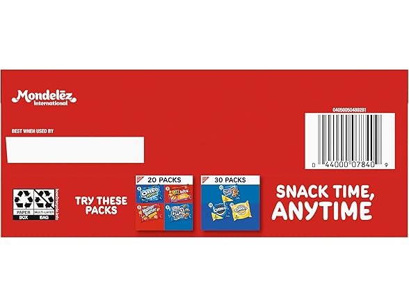 (1) Ritz Bits Lunch Snacks 40-pack