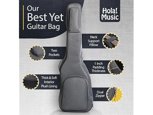 Hola! Music Bass Guitar 41in Pro Series Gig Bag