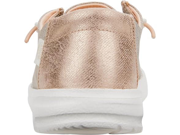 Hey Dude Wendy Metallic Sparkle Women's Shoes (38)