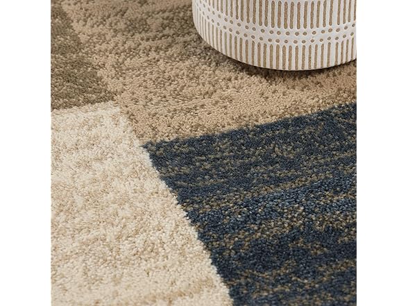 Superior Mid-Century Modern Geometric Area Rug