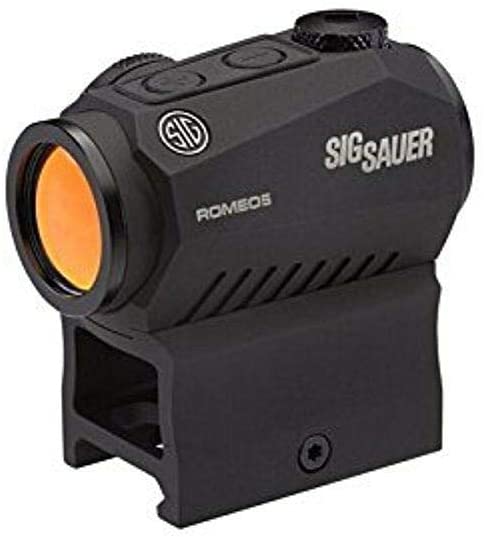 Sig Sauer SOR50000 Romeo5 1x20mm Compact 2 Moa Red Dot Sight, Black (Open Box) - Gallery 2
