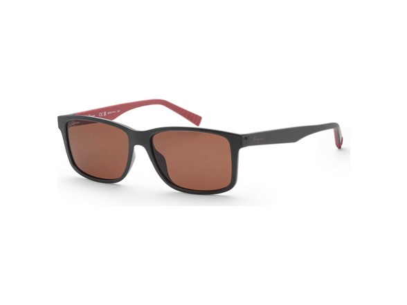 Ferragamo Men's 57mm Grey Sunglasses
