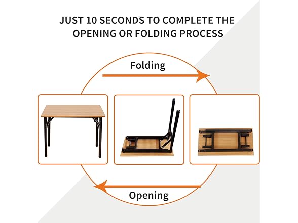 Need Office Computer Desk - 47.2L Folding Laptop Table