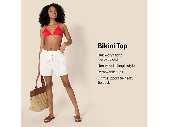 AE Womens Triangle Bikini Top