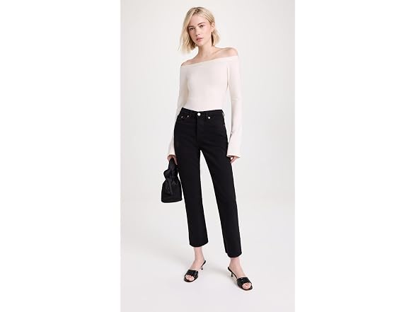 Levi's Women (30) Wedgie Icon Jeans Black Heart