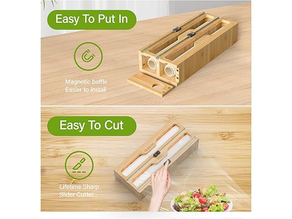Bag and Plastic Wrap Organizer