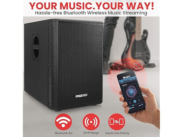 Pyle 1600 Watt Subwoofer Speaker
