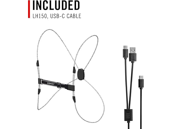 Coast COAST LH150 Rechargeable LED Hi-Vis Lighte