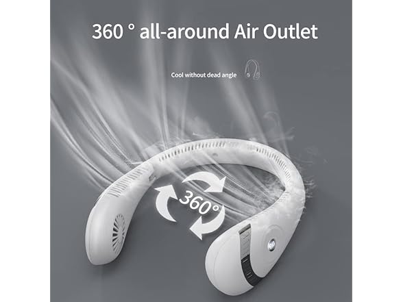 Generic Portable Recharegable Neck Fan
