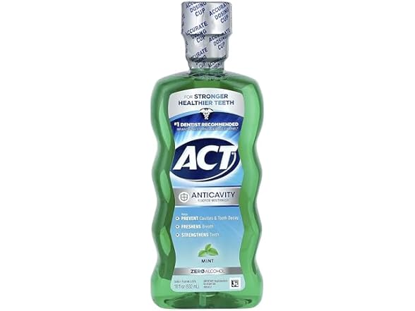 ACT Act Anticavity Mint Rinse