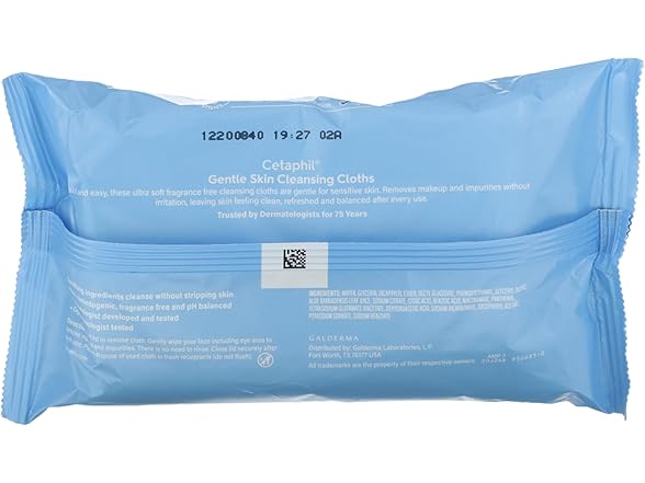Gentle Skin Sensitive Skin Cleansing Cloths, 25 Count