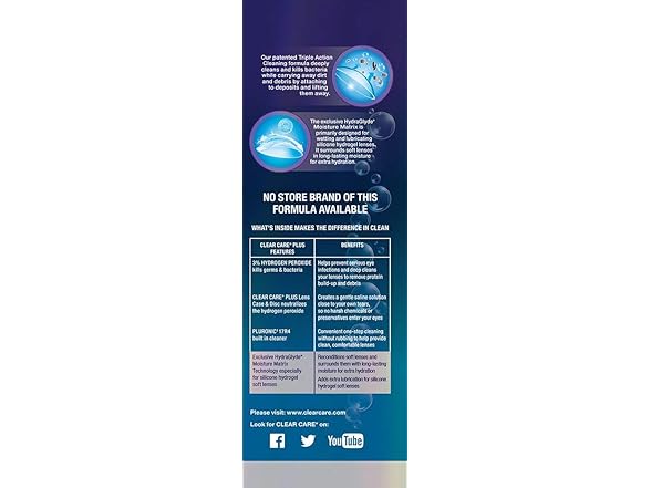 Clear Care Plus Solution 12oz (1pk)