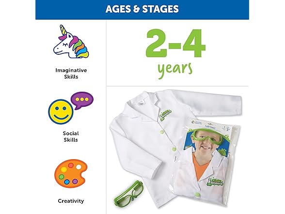 Learning Resources Lab Gear - 2 Pieces