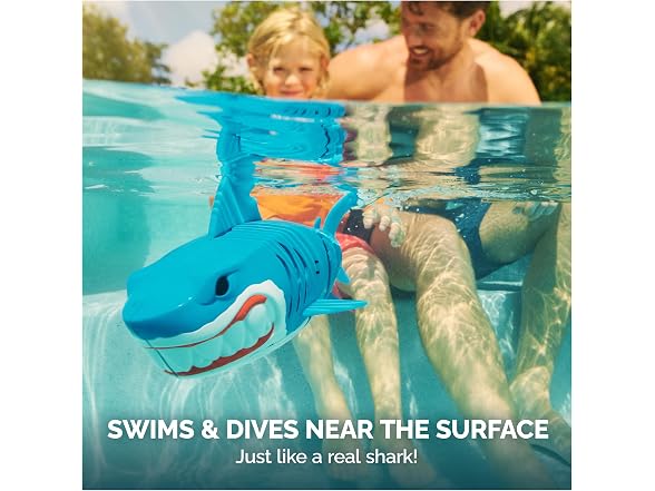 SwimWays Rainbow Reef Shark Toy