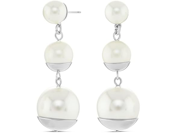 Amazon Essentials Pearl Dangle Earring