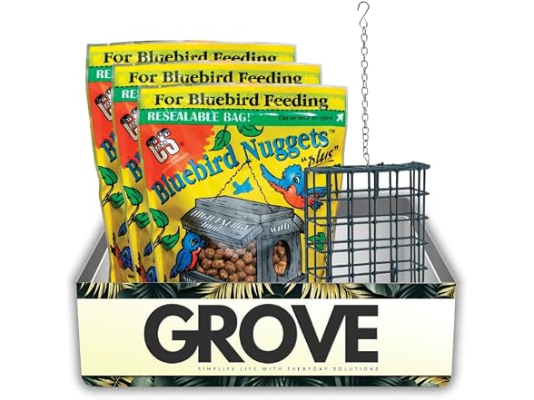 GROVE 3X C&S Bluebird Blueberry Suet Nuggets