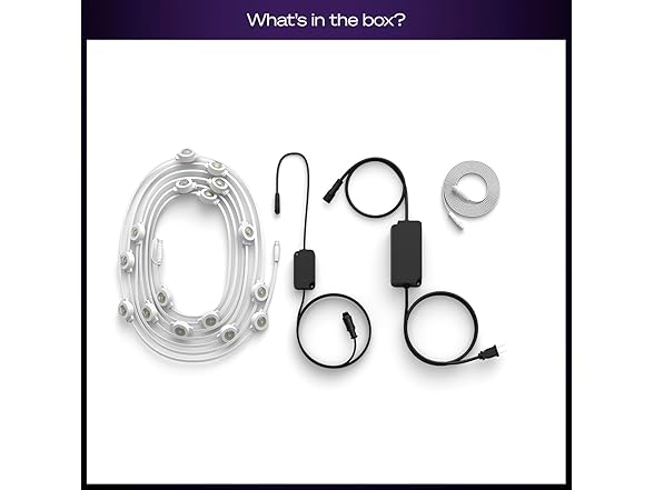 Philips Hue Festavia 150ft Permanent Outdoor String Lights