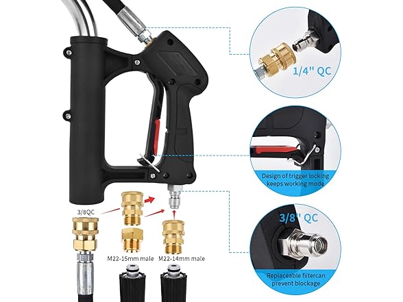 EXTRAFEIN 24FT Pressure Washer Wand