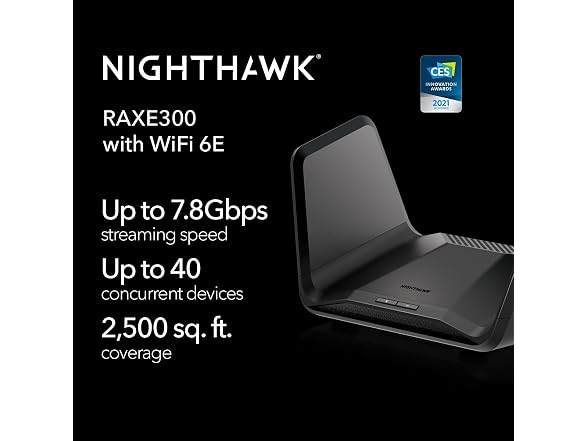 NETGEAR Nighthawk Tri-Band WiFi 6E Router