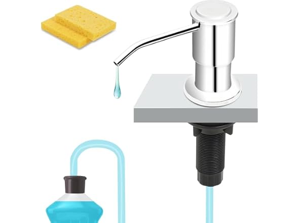 JOMSPOA Soap Dispenser for Kitchen Sink
