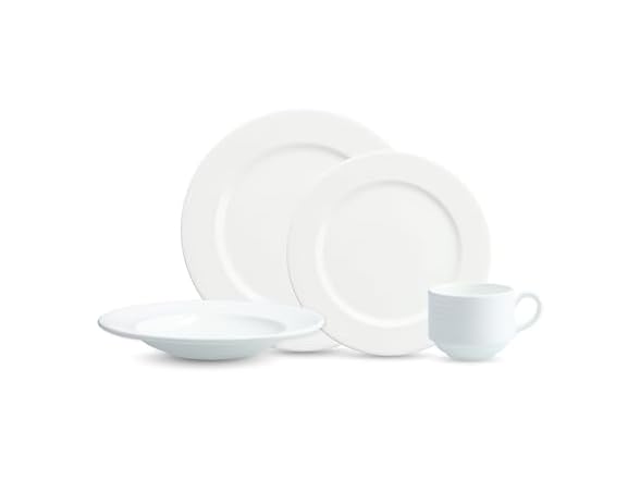 Fortessa 16pc White Dinnerware Set