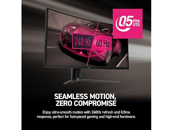 MSI 34" UWQHD Curved Monitor | MPG 346CQRF X24