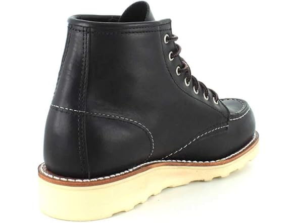 Red Wing Womens 6 Inch Moc Black Boot