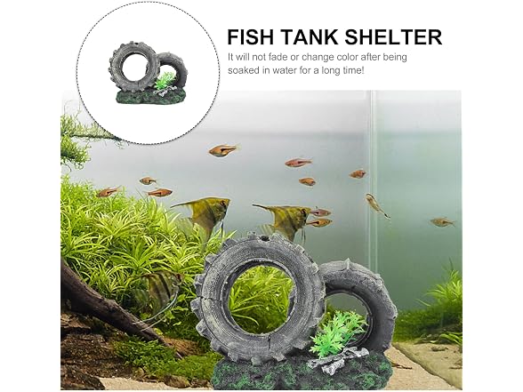 DOITOOL Fish and Shrimp Hideout House Cars O