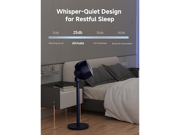 AIRMATE Standing Fan for Bedroom