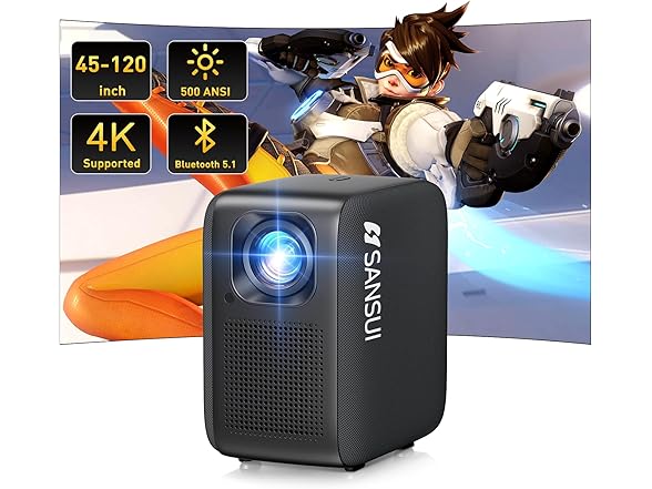 SANSUI Portable Projector