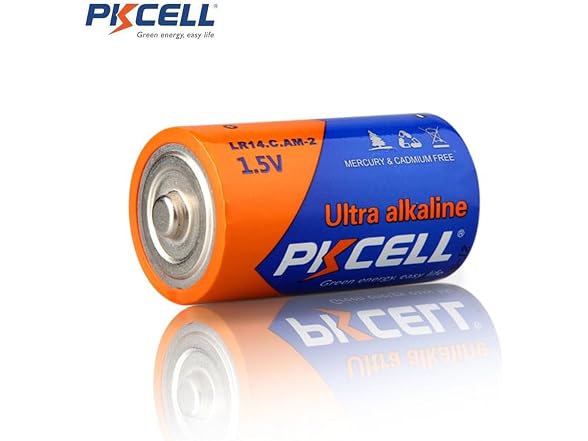 PKCELL 2 Count LR14 1.5V Alkaline C - Gallery 3
